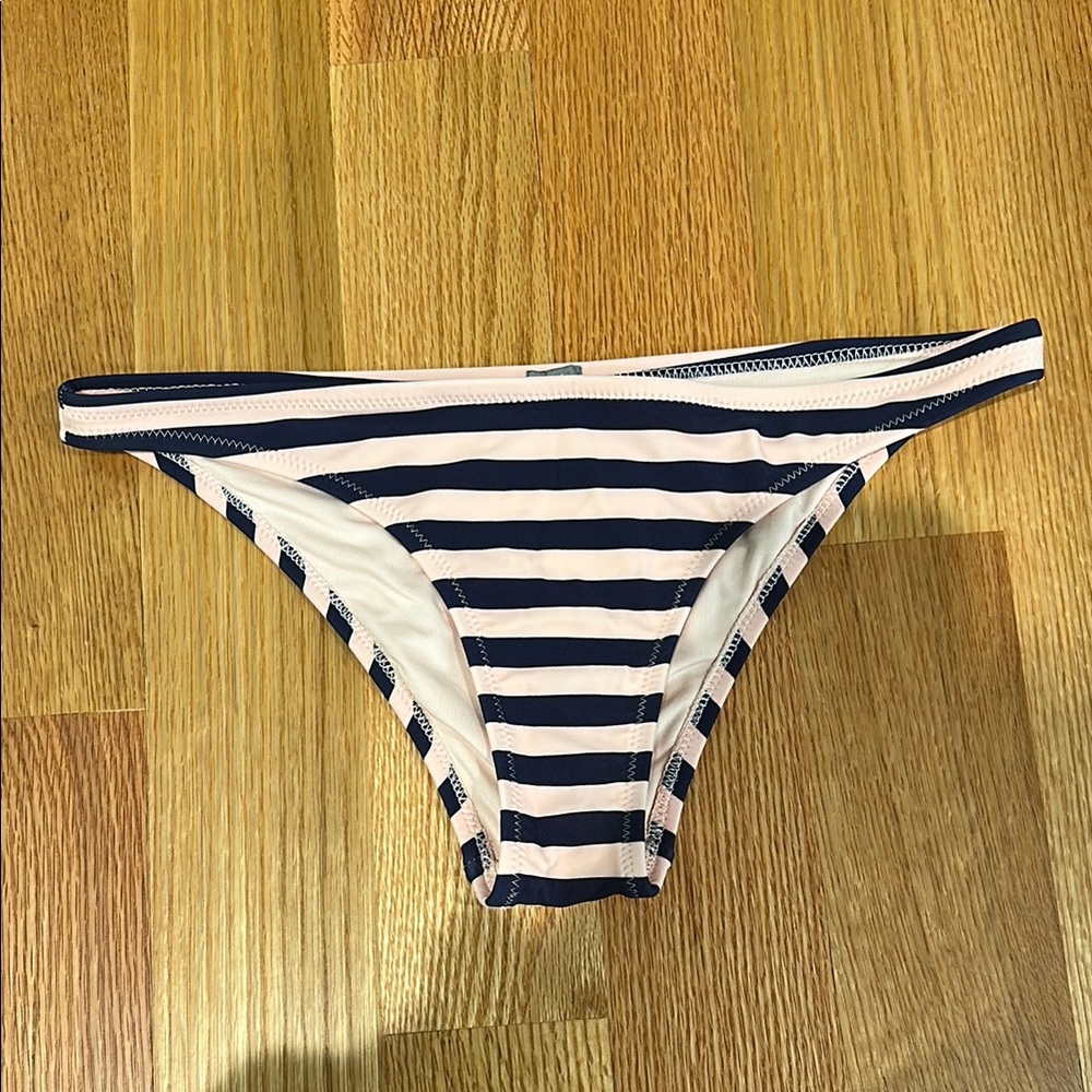 Aerie Striped Cheeky Bikini Bottom - Medium